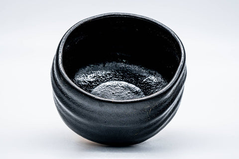 Japanese Matcha Bowl - Black Seto-yaki Chawan - 300ml
