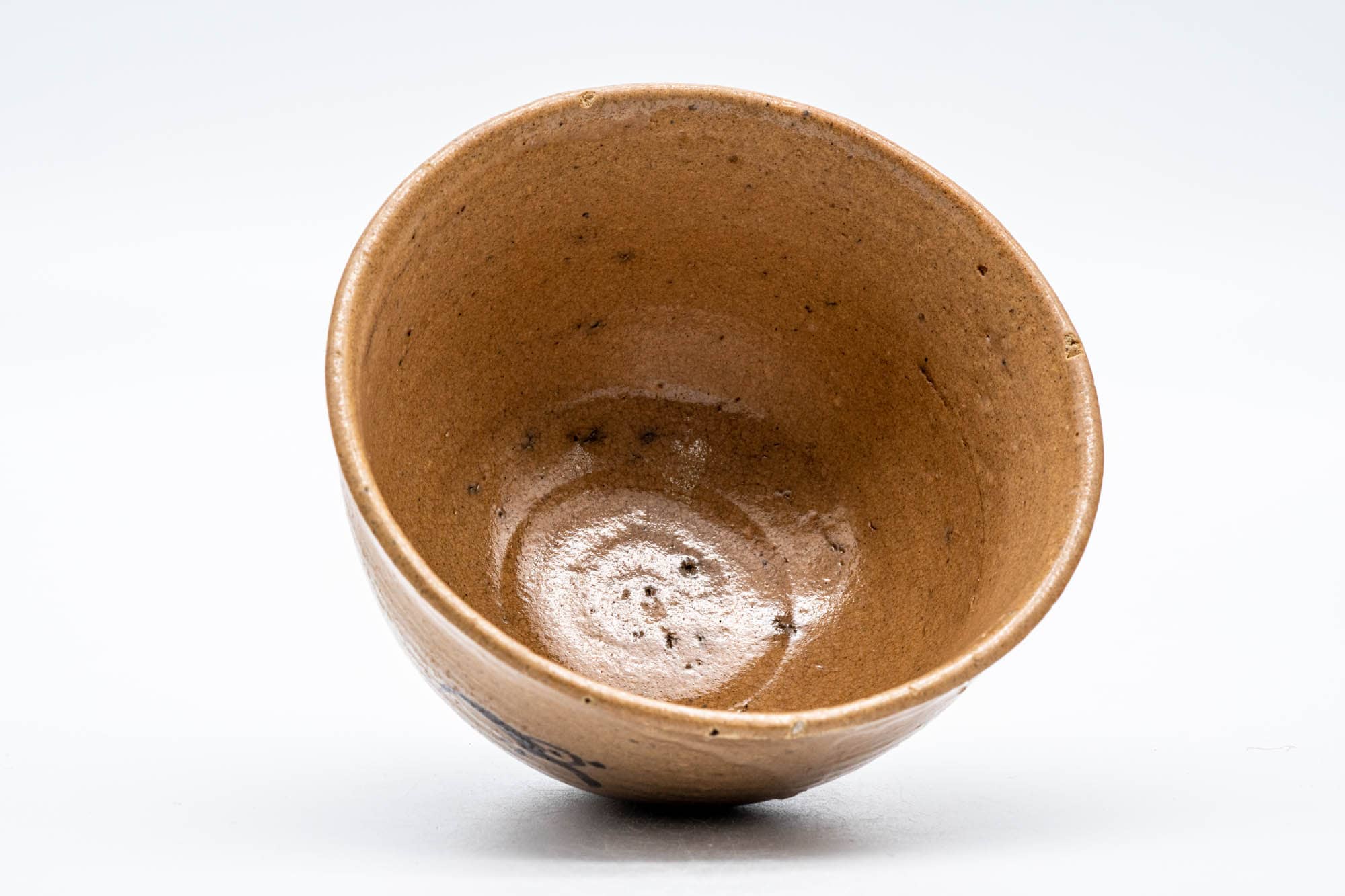 Japanese Matcha Bowl - 大橋裕 Yū Ōhashi - 大杉皿屋窯 Ōsugisaraya Kiln - Karatsu-yaki Chidori Chawan - 300ml