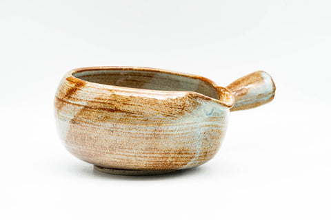 Japanese Yuzamashi - Orange Brush Glazed Water Cooler - 350ml