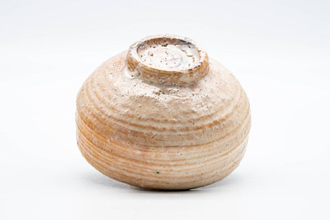Beige White Hagi Chawan