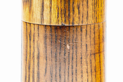 Japanese Chazutsu - Keyaki Zelkova Wooden Tea Canister - 200ml