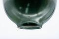 Tezumi — Japanese Teacup - Plum Blossom White Inner-Glazed Ryokudei Tokoname-yaki Yunomi - 140ml — inverted showing the foot ring