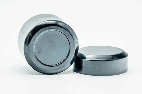 Japanese Natsume - Black Lacquer Fubuki Matcha Tea Caddy - 100ml