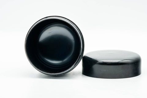 Japanese Natsume - Black Urushi Lacquer Tea Caddy - 110ml