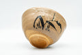 Tezumi — Japanese Matcha Bowl - Long Grass Karatsu-yaki Chawan - 300ml — top-down view of the interior
