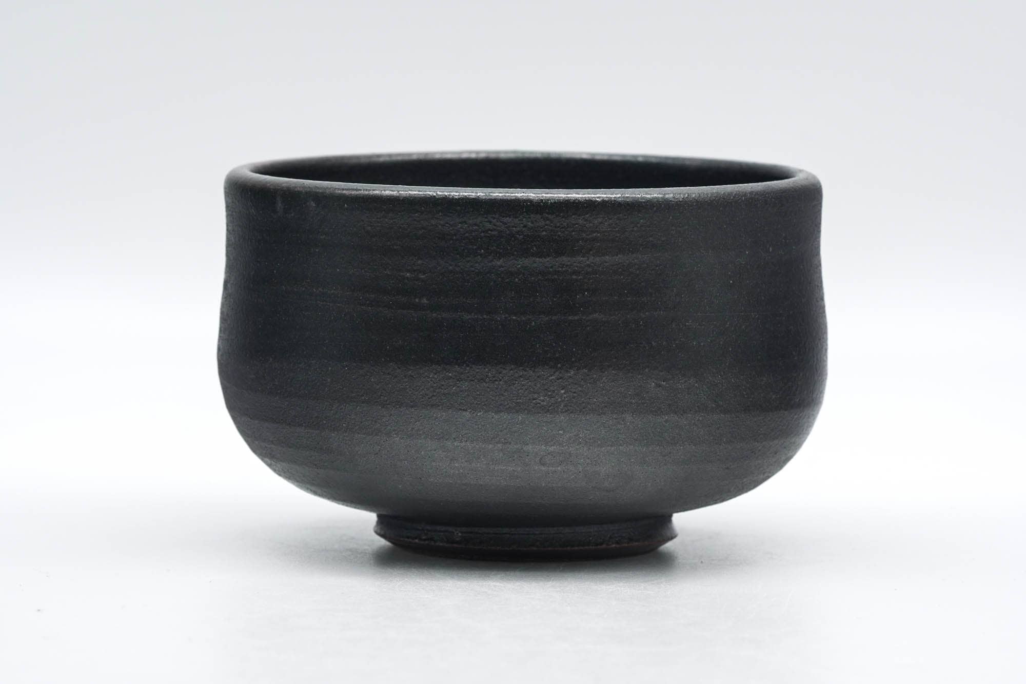 Japanese Matcha Bowl - Dark Grey Glazed Chawan - 250ml