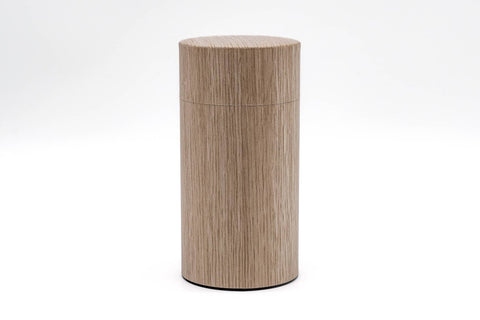 Oak Wood Veneer Tea Canister - 200g