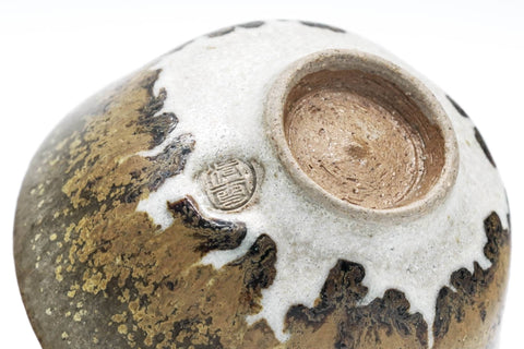 Japanese Teacup - Brown Tenmoku Glazed Guinomi - 60ml