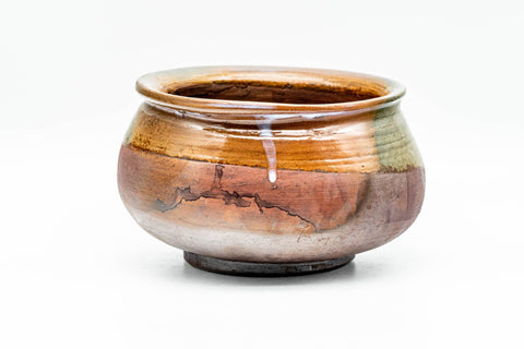 Japanese Kensui - Abstract Drip-Glazed Water Bowl - 550ml