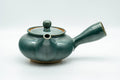 Japanese Kyusu - Green Glazed Agano-yaki Do-ake Teapot - 300ml - Tezumi