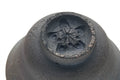 Tezumi — Japanese Teacups - Pair of Earthy Wabi Yunomi - 80ml — tipped to show the interior
