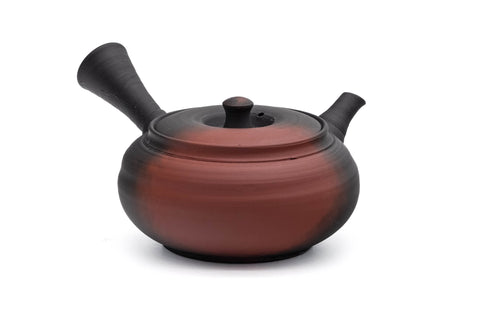 Black Red Yōhen Tokoname Teapot - 230ml