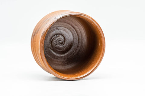 Japanese Teacup - Brown Hidasuki Bizen-yaki Yunomi - 90ml