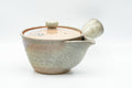 Japanese Kyusu - Beige White Hagi-yaki Do-ake Teapot - 210ml - Tezumi