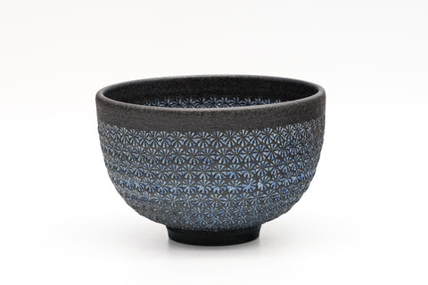Ao-mishima Kiyomizu-yaki Chawan