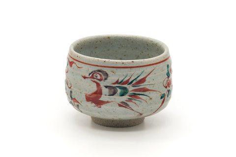 Japanese Matcha Bowl - 渋草柳三 Ryuzou Shibukusa - Nodate Shibukusa-yaki Chawan - 250ml