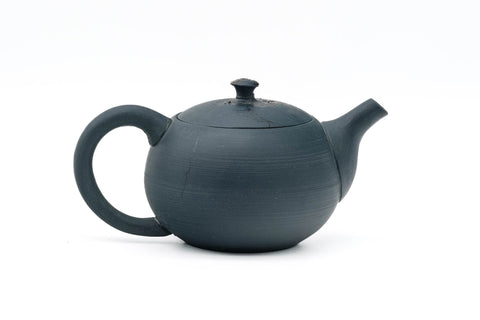Blue Mogake Tokoname Rear-Handled Teapot - 200ml