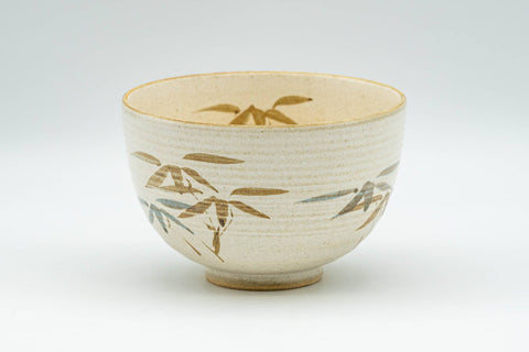 Japanese Teacups - Set of 3 Uniquely Decorated Floral Kiyomizu-yaki Yunomi - 170ml