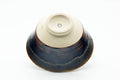 Tezumi — Japanese Matcha Bowl - Brown Drip-Glazed Kyo-yaki Chawan - 200ml — top-down view of the interior