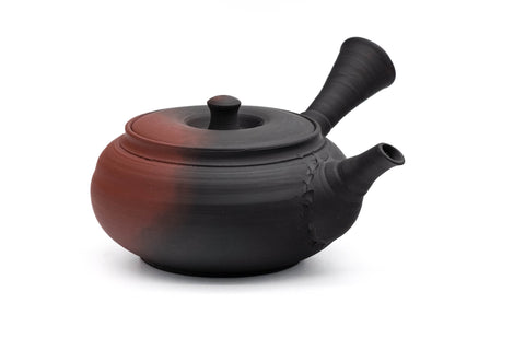 Black Red Yōhen Tokoname Teapot - 230ml