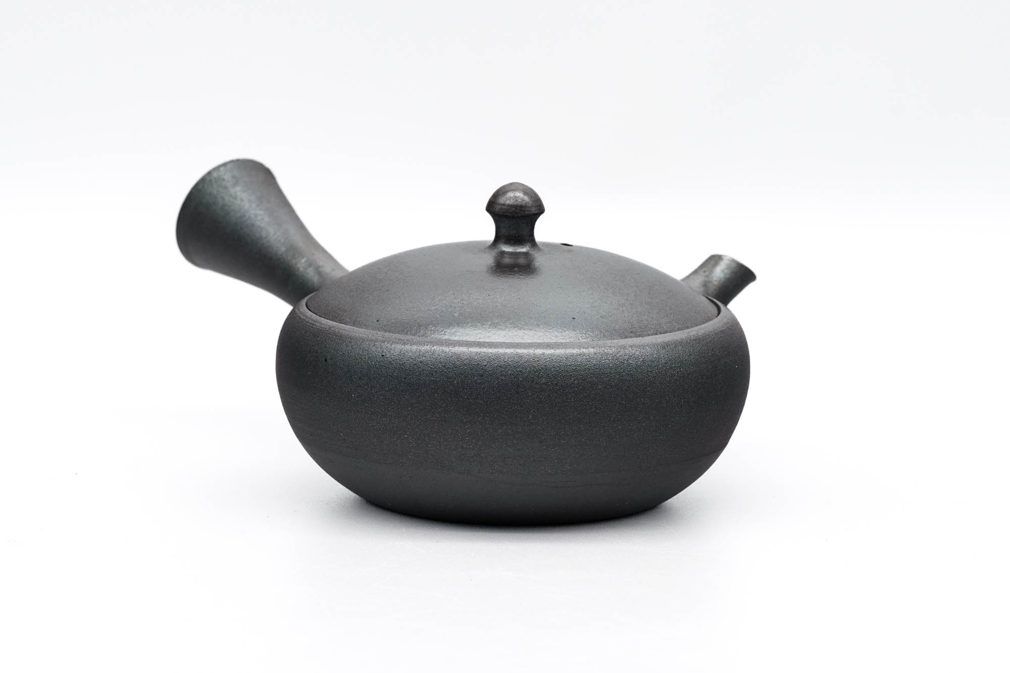 Japanese Kyusu - 澤田朋大 Sawada Tomohiro - Metallic Tokoname-yaki Teapot - 160ml