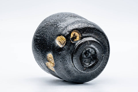 Japanese Matcha Bowl - 桂窯 Katsura Kiln - Su-in Kuro-Raku Winter Chawan - 250ml