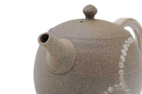 Mishima Circle Tokoname Rear-Handled Teapot - 200ml