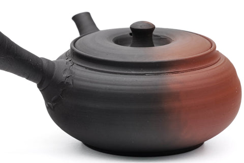 Black Red Yōhen Tokoname Teapot - 230ml