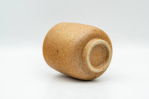 Japanese Teacup - Brown Unglazed Shigaraki-yaki Yunomi - 130ml - Tezumi