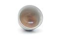 Overhead view looking into the glazed interior of the cup.
