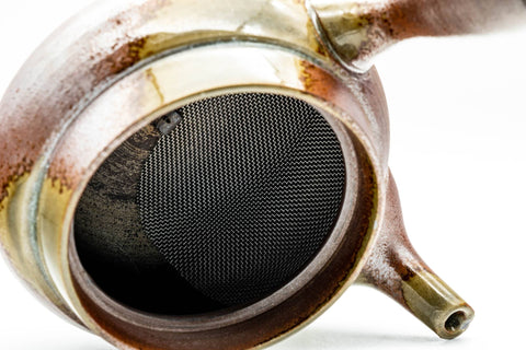 Angled close-up of the interior and spout opening.