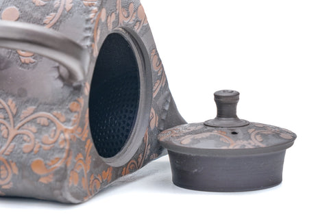 Triangular Tokoname Kokudei Teapot - 200ml