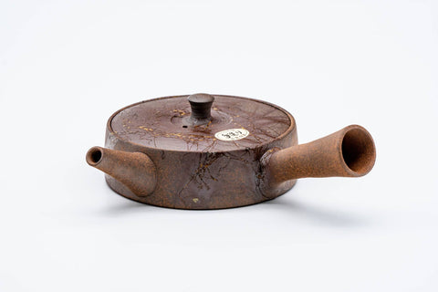 Mogake Seaweed Yakishime Tokoname Teapot - 110ml