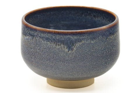 Japanese Teacup - Blue Hare's Fur Glazed Yunomi - 260ml