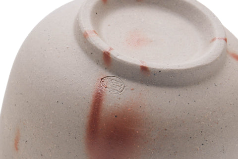 Japanese Teacup - Hidasuki Rice Straw Bizen-yaki Yunomi - 280ml