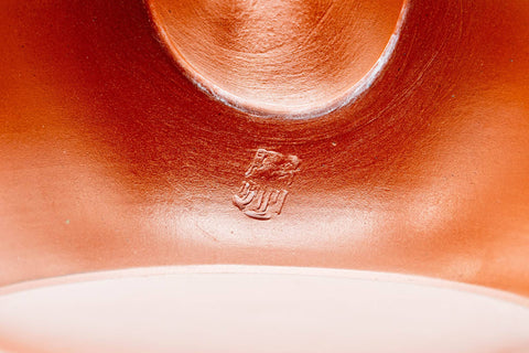 Japanese Kyusu - Classic Red Shudei Tokoname-yaki Mesh Teapot - 350ml