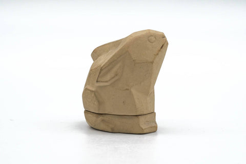 Japanese Kogo - Ceramic Rabbit Incense Container
