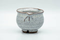 Japanese Teacup - Milky White Glazed Abstract Guinomi - 50ml - Tezumi