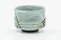 Another front angle of the chawan showing the dark drip brushwork.