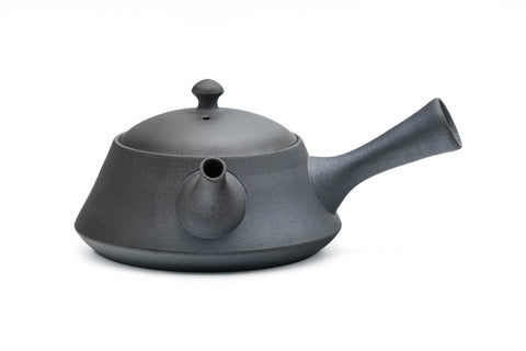 Trapezoidal Black Tokoname Teapot - 200ml