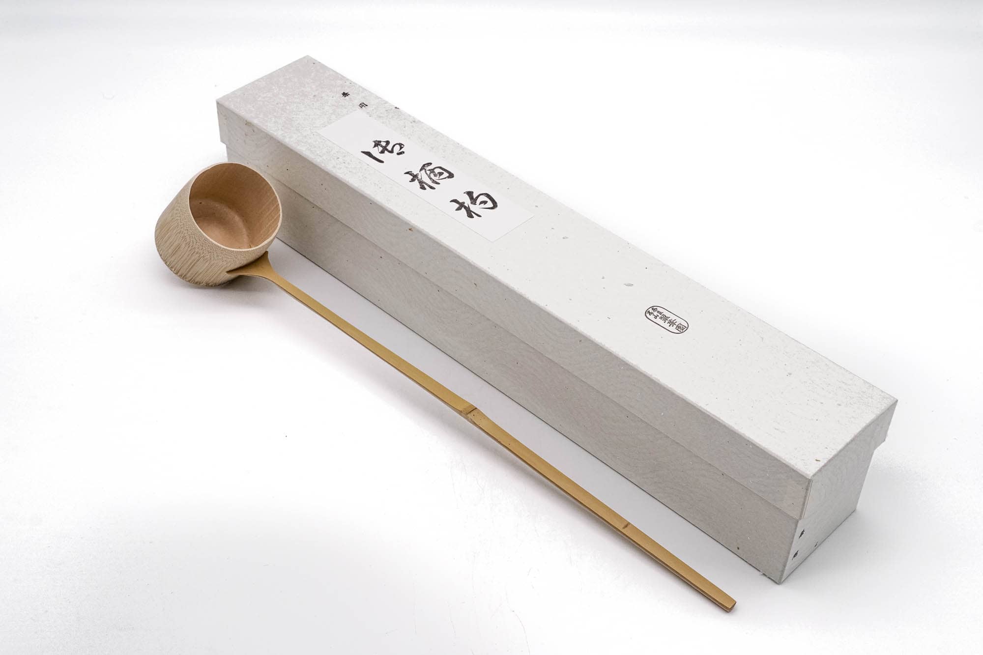 Japanese Hishaku - 翠華園 Suikaen - Bamboo Ladle for Tea Ceremony - 100ml