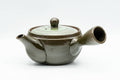 Japanese Kyusu - Green Hakeme Mesh Teapot - 250ml - Tezumi