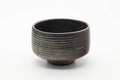 Tezumi — Japanese Matcha Bowl - Earthy Milky Glazed Spiraling Chawan - 300ml — front view from another angle