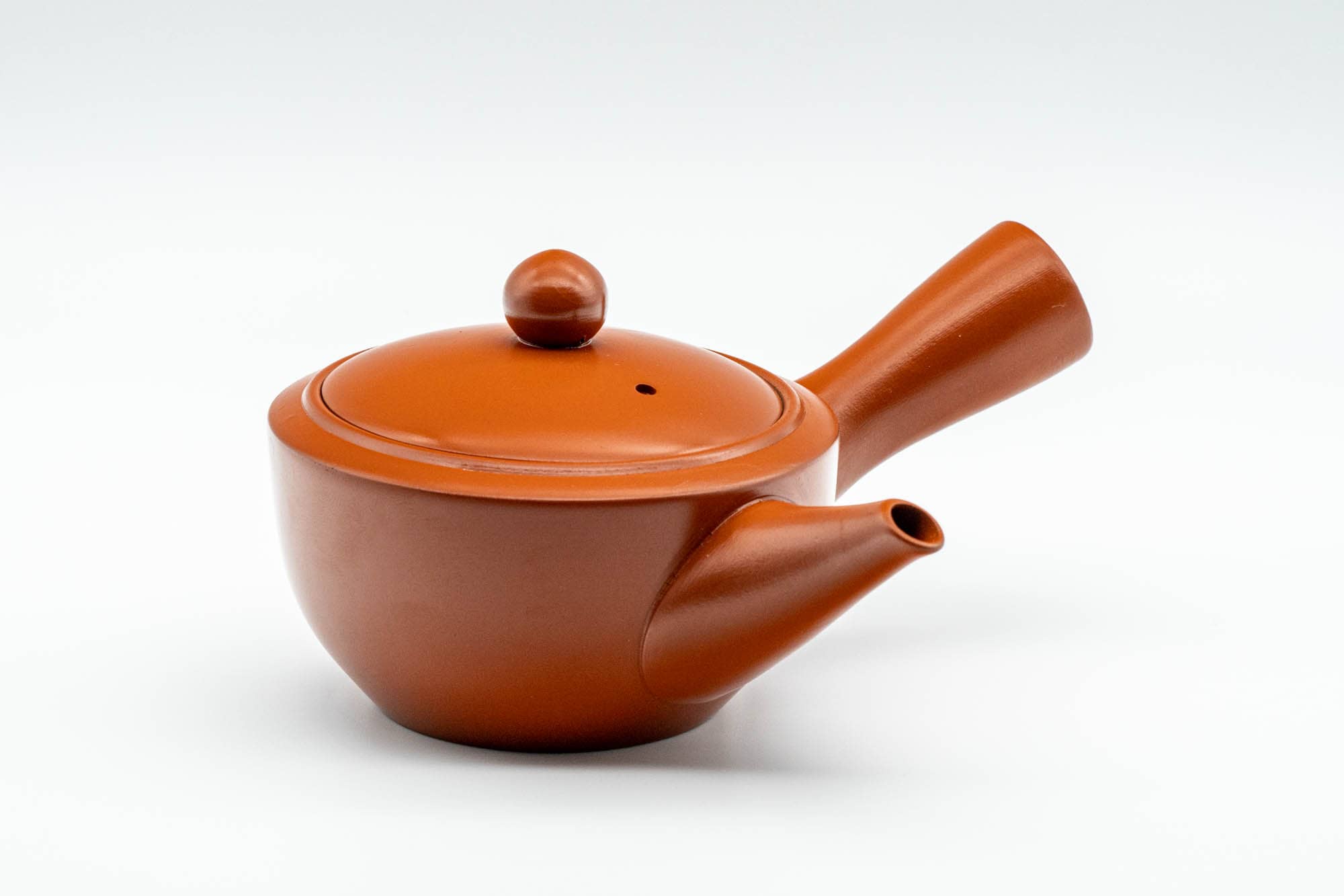 Japanese Kyusu - Small Handmade Tokoname-yaki Mesh Teapot - 160ml