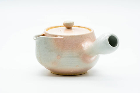 Japanese Tea Set - 天鵬山 Tsubaki Kiln - Hagi-yaki Kyusu Teapot with 5 Yunomi Teacups