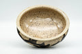 Tezumi — Japanese Kensui - Abstract Beige Speckled Glaze Water Bowl - 250ml — three-quarter view