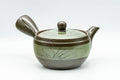 Japanese Kyusu - Green Hakeme Mesh Teapot - 250ml - Tezumi