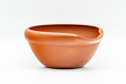 Japanese Katakuchi - 高資窯 Takasuke - Red Shudei Tokoname-yaki Water Cooler - 110ml