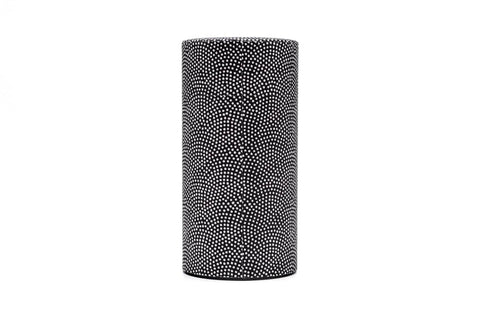 Black White Dot Washi Tea Canister - 200g