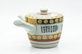 Japanese Kyusu - Gold Chrysanthemums Kutani-yaki Debeso Teapot - 400ml - Tezumi